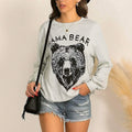 Women's Cute Long Sleeve Top Loose Crewneck Pullover Sweatshirt by DailySale