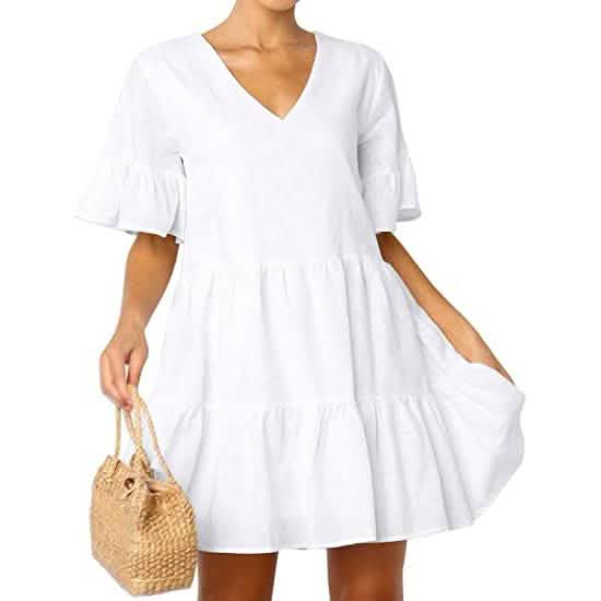 Women’s Cute Shift Dress with Pockets by DailySale