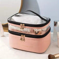 Women's Double Layer Makeup Bag by DailySale