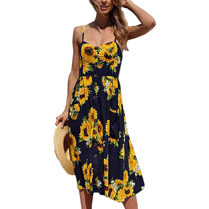 Women's Dresses Summer Casual Spaghetti Strap by DailySale