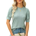 Women's Dressy Casual Puff Sleeve Tops by DailySale