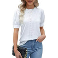 Women's Dressy Casual Puff Sleeve Tops by DailySale