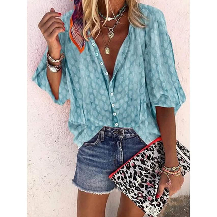Women's Elegant Vintage Shirt Top by DailySale