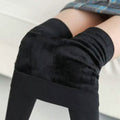 Women's Extra 220g Fleece Leggings High Waist Stretchy Warm Leggings (One Size) by DailySale