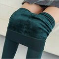 Women's Extra 220g Fleece Leggings High Waist Stretchy Warm Leggings (One Size) by DailySale