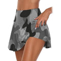Women's Fashion Camouflage Print Athletic Skirt by DailySale