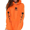 Women's Fashion Casual Tops Rose Print Warm Hoodies by DailySale