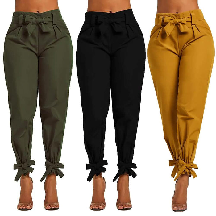 Women's Fashion Drawstring Ankle Trousers by DailySale