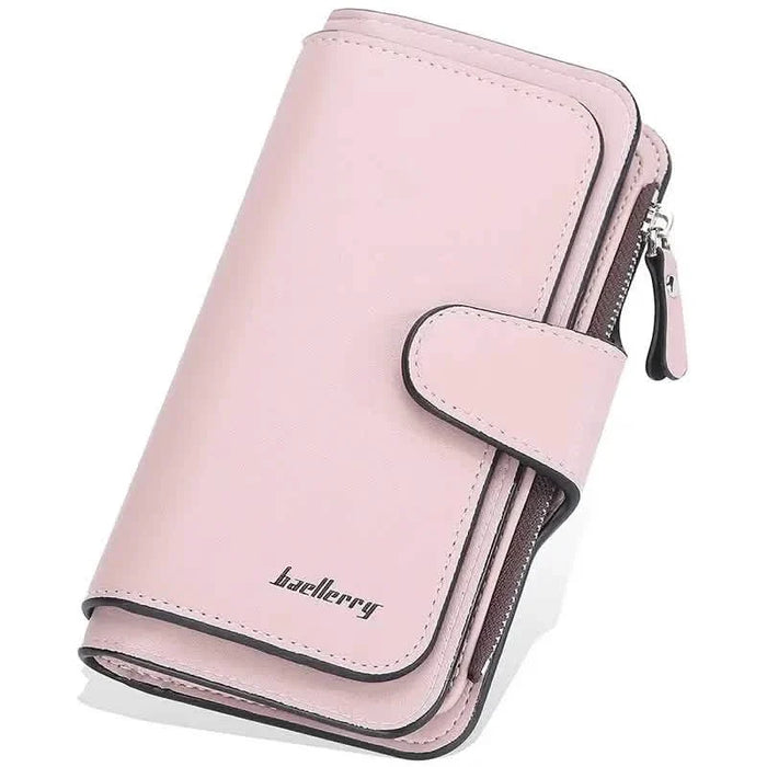 Women's Fashion Faux Leather Wallet with Card Slots & ID Window by DailySale
