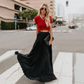 Women's Fashion Long Summer Swing Pleated Skirt by DailySale
