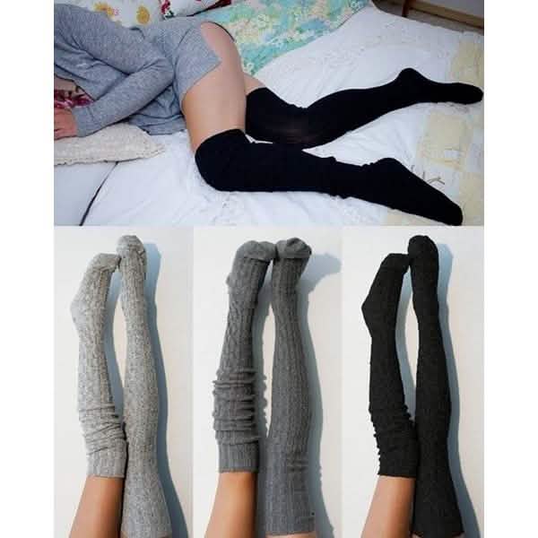 Women's Fashion Solid Color Socks by DailySale