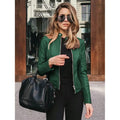 Women's Faux Leather Jacket by DailySale