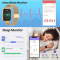Women's Fitness Tracker with Blood Pressure & Heart Rate Monitor by DailySale