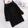 Women's Fleece Hoodie Solid Color Long Sleeve Sweatshirt by DailySale