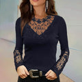 Women's Floral Lace Long Sleeve Top by DailySale