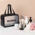 Women's Frosted Waterproof Cosmetic Bag by DailySale