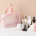 Women's Frosted Waterproof Cosmetic Bag by DailySale
