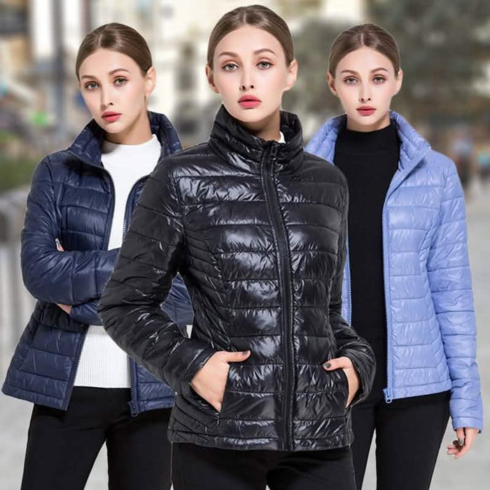 Women’s Goose Down Lightweight Puffer Jacket by DailySale