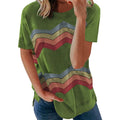 Womens Graphic Crewneck Tee Loose Casual T-Shirt by DailySale