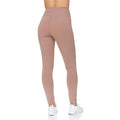 Women's High Waist Active Full Length Leggings With Lazer Cut Mesh by DailySale