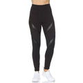 Women's High Waist Active Full Length Leggings With Lazer Cut Mesh by DailySale