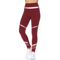 Women's High Waist Active Full Length Leggings With Rubber Print Detail by DailySale