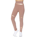 Women's High Waist Active Full Length Leggings With Rubber Print Detail by DailySale