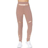 Women's High Waist Active Full Length Leggings With Rubber Print Detail