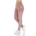 Women's High Waist Active Leggings with Pocket and Foil Detail by DailySale