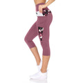 Women's High Waist Capri With Floral Print & Pockets by DailySale