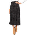 Womens High Waist Polka Dot Pleated Skirt by DailySale