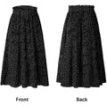 Womens High Waist Polka Dot Pleated Skirt by DailySale