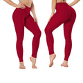 Women's High Waist Textured Butt Lifting Slimming Workout Leggings Tights Pants by DailySale