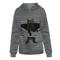 Women's Hoodie Pullover Cat Graphic Casual Daily Basic Hoodies Sweatshirts by DailySale