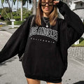 Women's Sweatshirt Graphic Text Los Angeles by DailySale