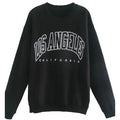 Women's Sweatshirt Graphic Text Los Angeles by DailySale