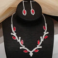 Women's Hoop Earrings and Necklace by DailySale