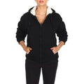 Women's Inner and Outer Sherpa Hoodie Sweatshirt Jacket by DailySale