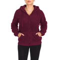 Women's Inner and Outer Sherpa Hoodie Sweatshirt Jacket by DailySale