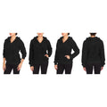 Women's Inner and Outer Sherpa Hoodie Sweatshirt Jacket by DailySale