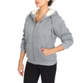 Women's Inner and Outer Sherpa Hoodie Sweatshirt Jacket by DailySale