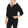 Women's Inner and Outer Sherpa Hoodie Sweatshirt Jacket by DailySale