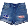 Women's Jeans Shorts Independence Day Denim by DailySale