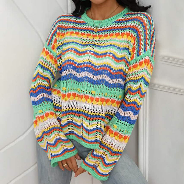 Women's Jumper Cable Knit Pullover Sweater Long Sleeve by DailySale