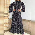 Women's Jumpsuit Pocket Print Floral Stand Collar Streetwear by DailySale