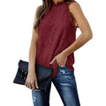 Women's Lace Crochet Hollow Out Tank Top by DailySale