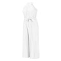 Women's Lace-Up Halter Casual Wide-Leg Jumpsuit by DailySale