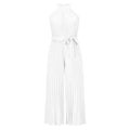 Women's Lace-Up Halter Casual Wide-Leg Jumpsuit by DailySale