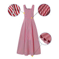 Women's Long A Line Striped Maxi Dress by DailySale