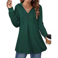 Women's Long Sleeve Hooded Tunic Tops by DailySale